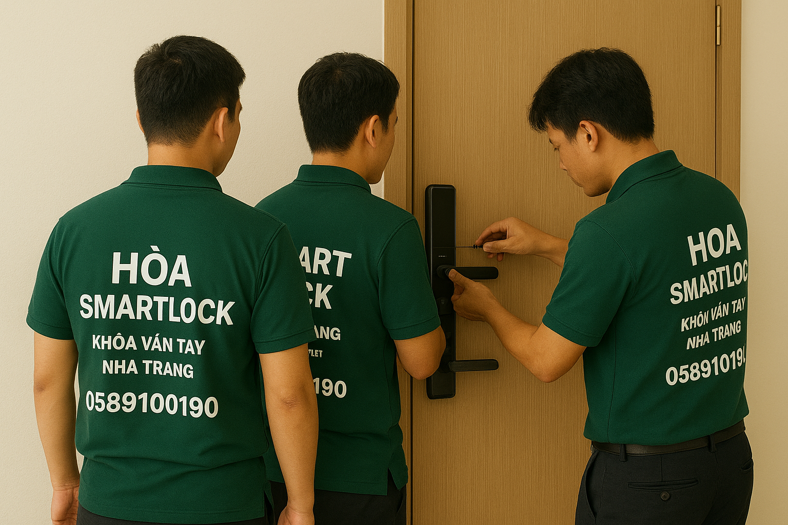 lắp khóa vân tay tại nha trang