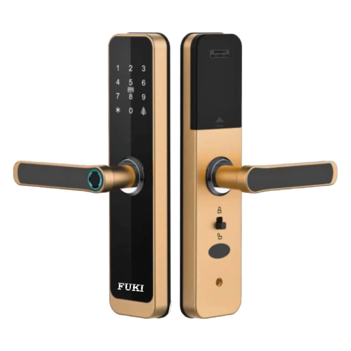 Khóa Vân Tay FUKI FG-06 – Sang Trọng, Bảo Mật Tuyệt Đối Cho Cửa Gỗ Hiện Đại