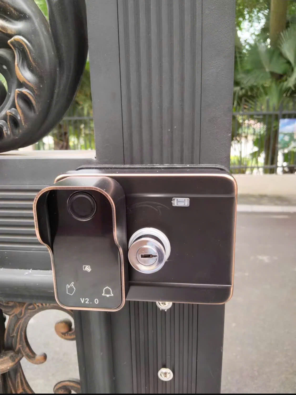 lắp khóa vân tay tại vĩnh điềm trung